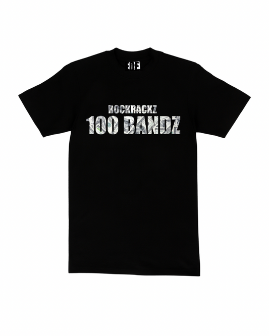 BLACK “ 100 BANDZ” SHIRT