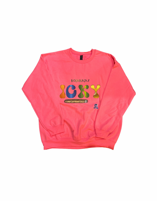 PINK “ICKY” CREWNECK